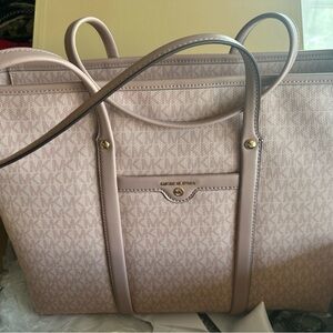Michael Kors Blush Pink Signature Tote